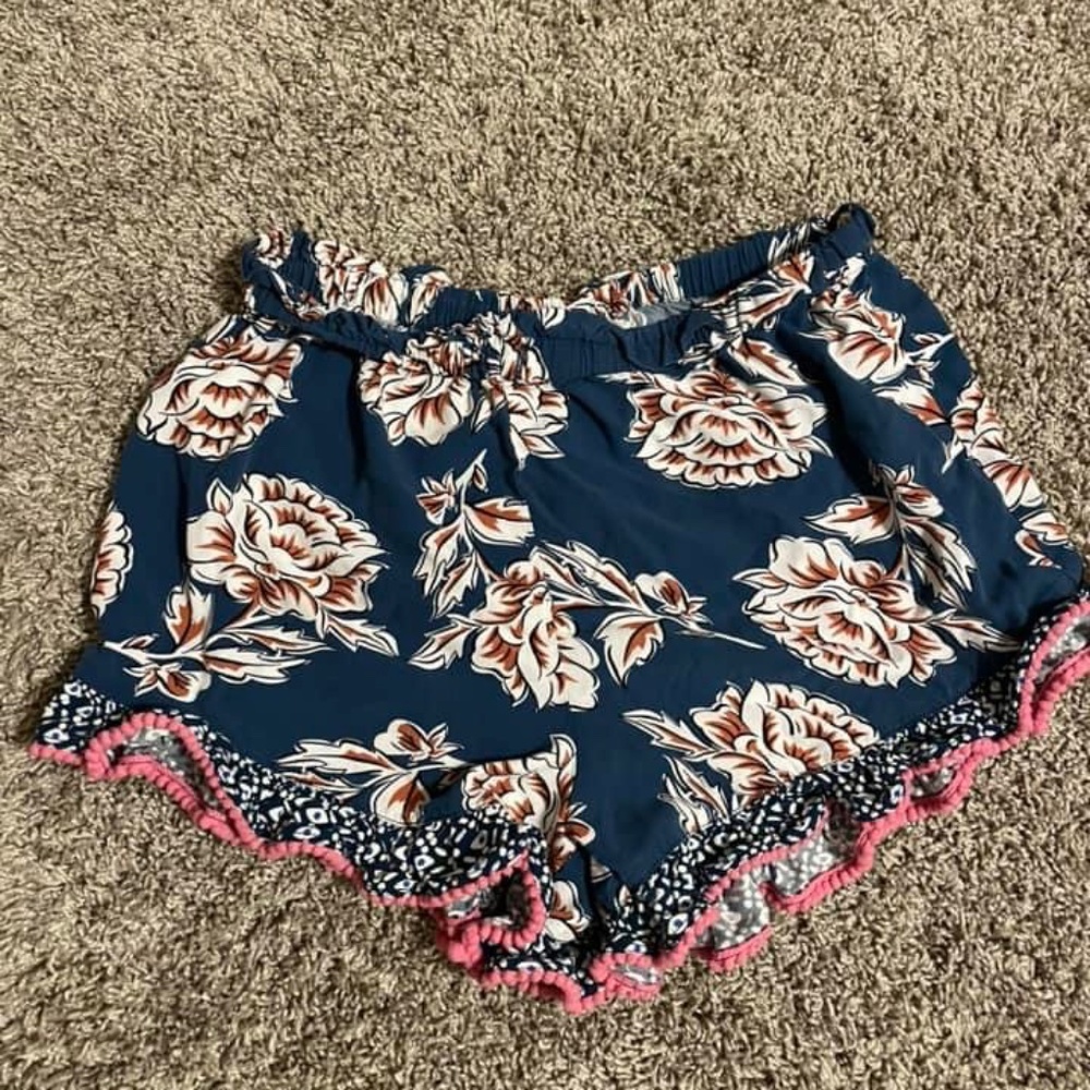 Matilda Jane Flower Shorts, Size 14